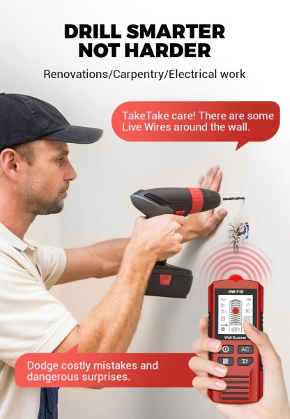 🪛Multifunctional Handheld Metal & Wall Detector