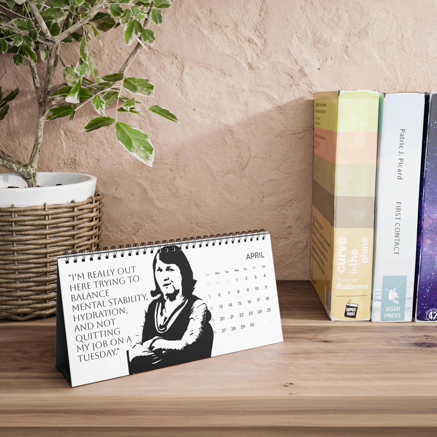 💥Sarcastic Office Quotes Desktop Calendar (2026)