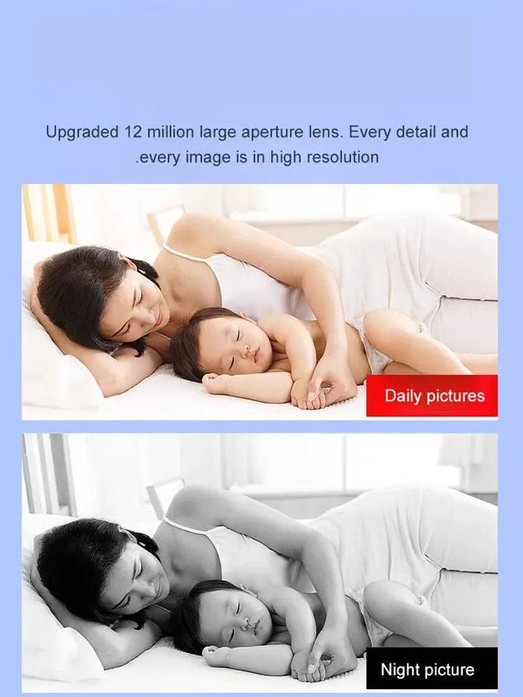 [Upgraded ultra-invisible] No-plug camera🔥