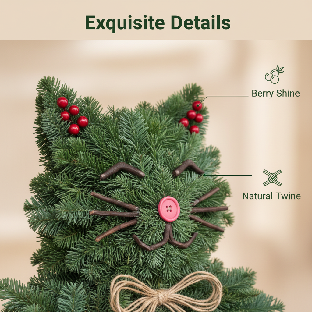 Purrfect Catmas Wreath