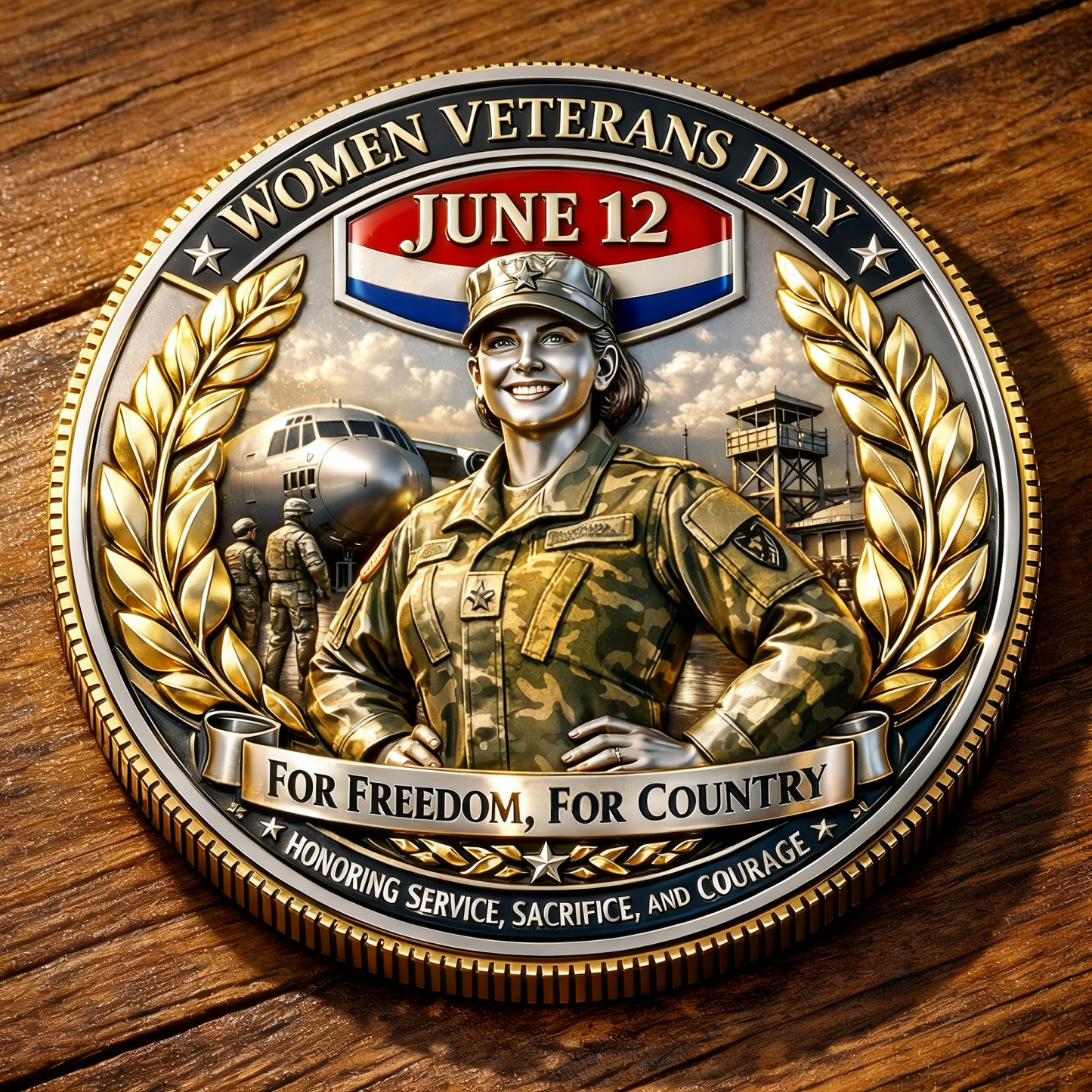 Women Veterans Day Commemorative Coin
