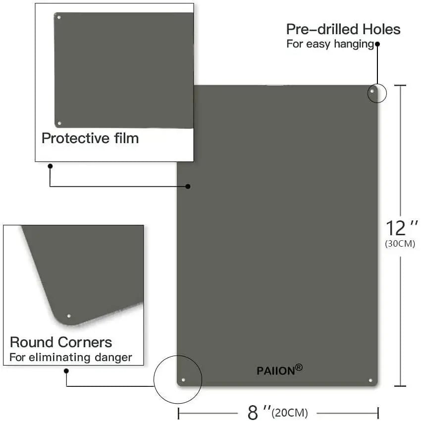 😻🐶Funny "Cat & Dog Refuse Meds" Metal Sign—Vintage Wall Decor🚪