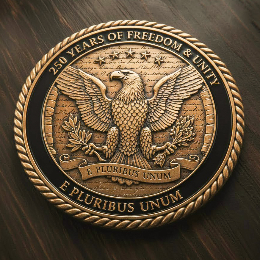 The Spark of Liberty ⭐: 250th Anniversary Commemorative Coin 🦅