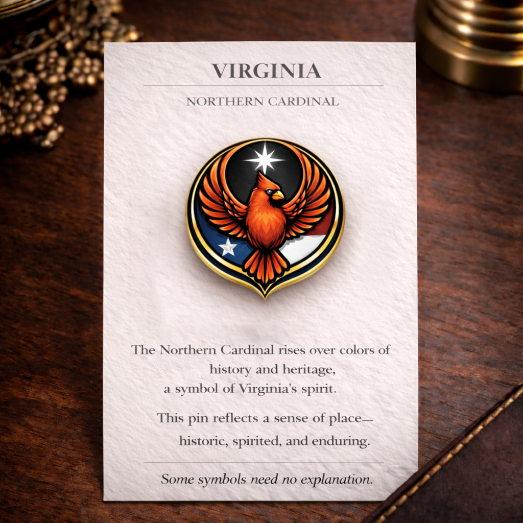 State Bird Pins Collection