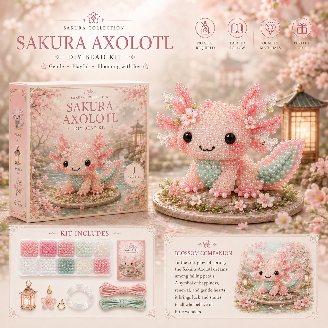 🎁Cute Beaded Animal DIY Kits