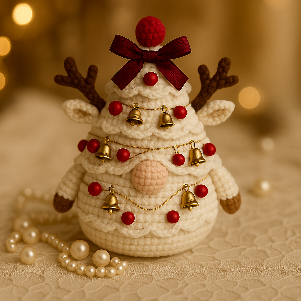 Crochet Christmas Gnome Tree