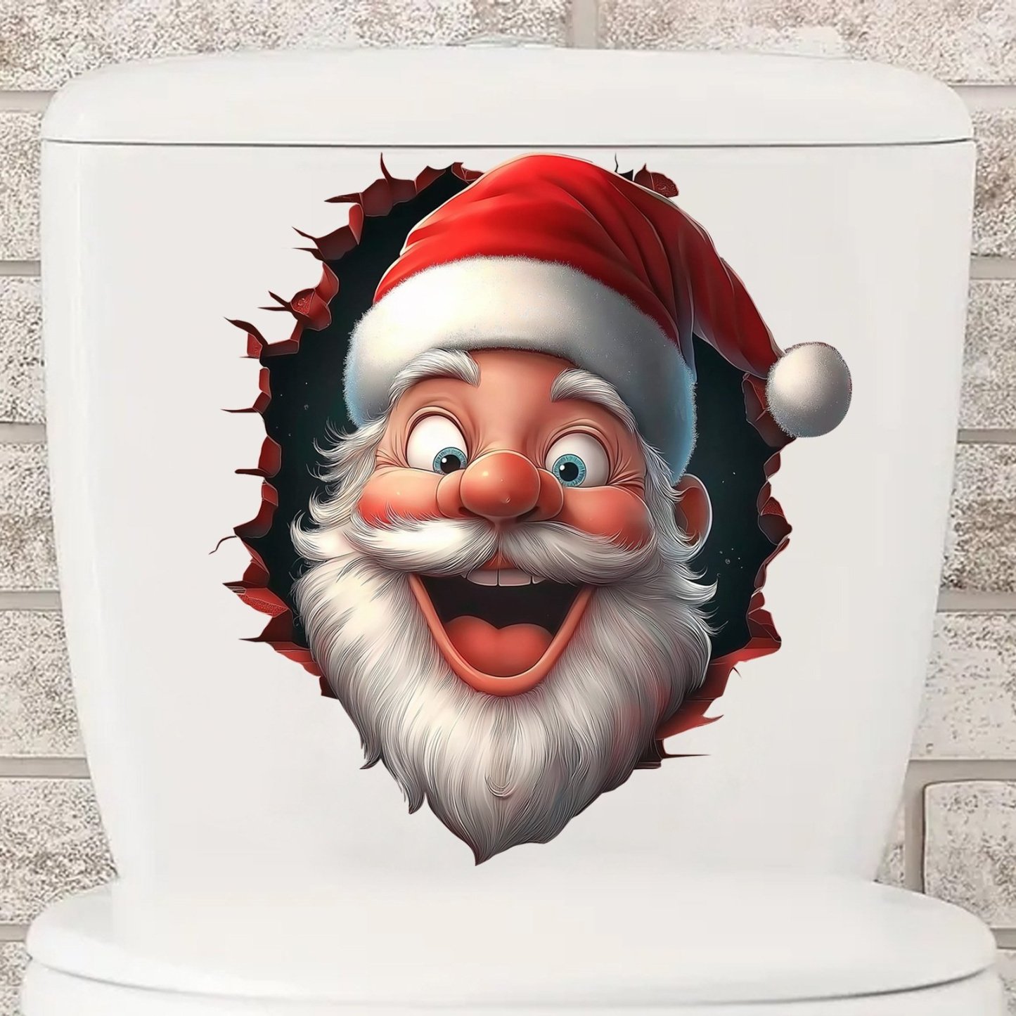 Creative Christmas Santa Wall Stickers