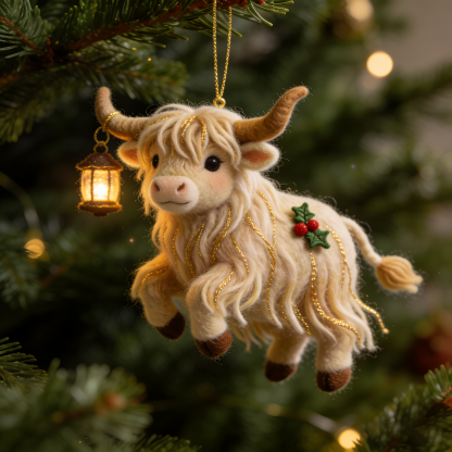 Whimsical Farm Friends Ornaments 🐮🐔🦆🐷🐐🐑