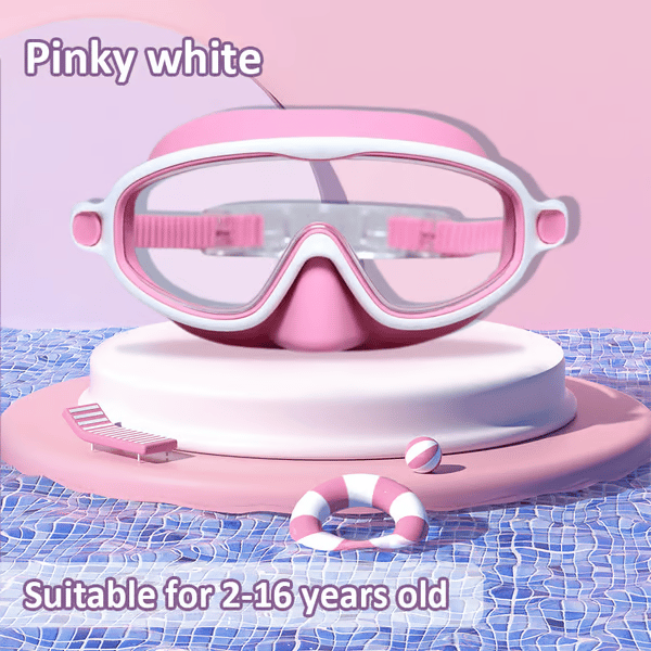 🏊‍♀️Last Day Buy 1 Get 1 Free🏊‍♀️-HD children's large frame waterproof and anti-fog swimming goggles🏊‍♀️