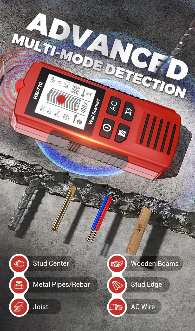🪛Multifunctional Handheld Metal & Wall Detector
