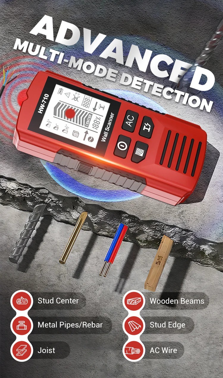 🪛Multifunctional Handheld Metal & Wall Detector