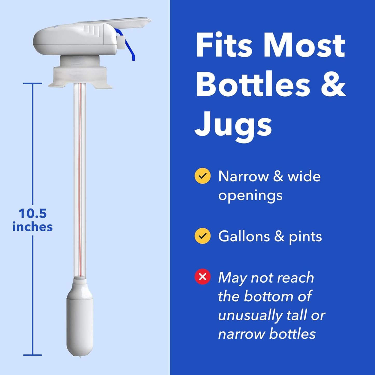 🔥LAST DAY 50% OFF - 🚰 Automatic Drink Dispenser – One-Handed Pour, Zero Mess! (Set of 2)