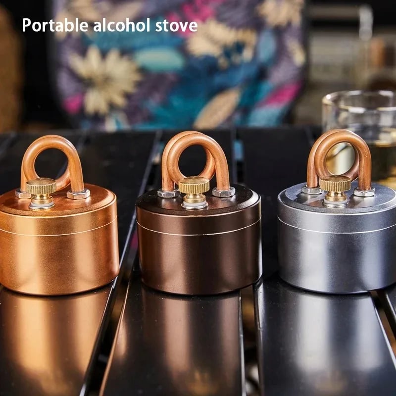 🔥High-Power Portable Mini Outdoor Spirit Burner & Alcohol Stove