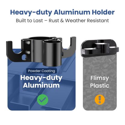 Mroace Aluminum Trailer Towing Chain Organizer