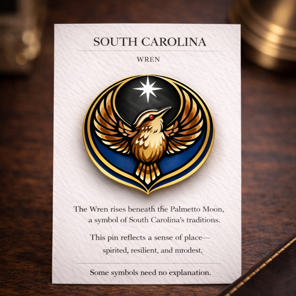 State Bird Pins Collection