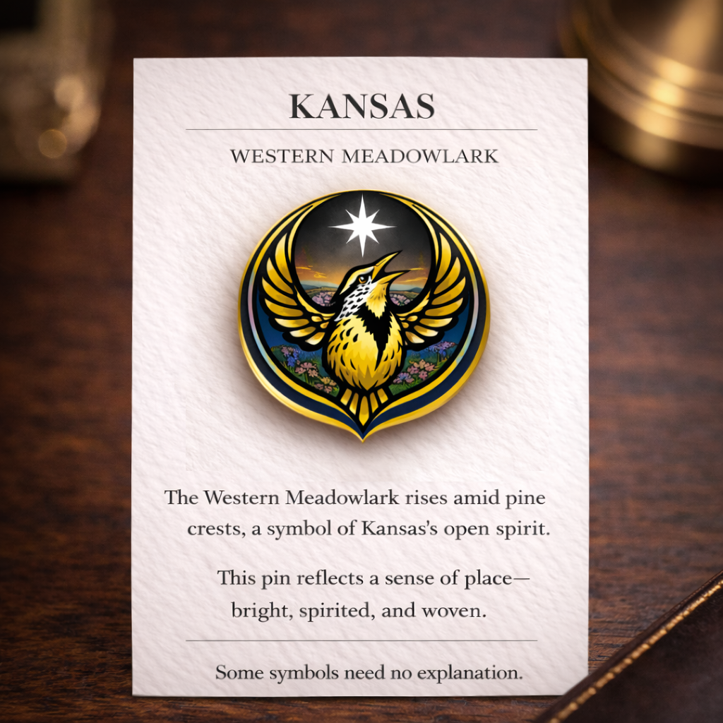 State Bird Pins Collection