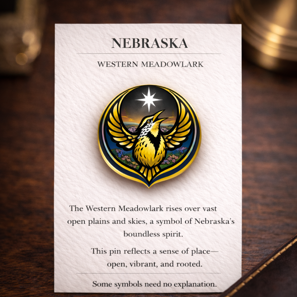 State Bird Pins Collection