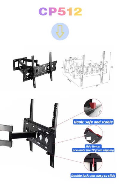 Ultra-thin embedded TV telescopic hanger-Superbox
