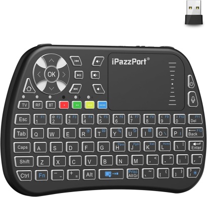 Mini backlit keyboard