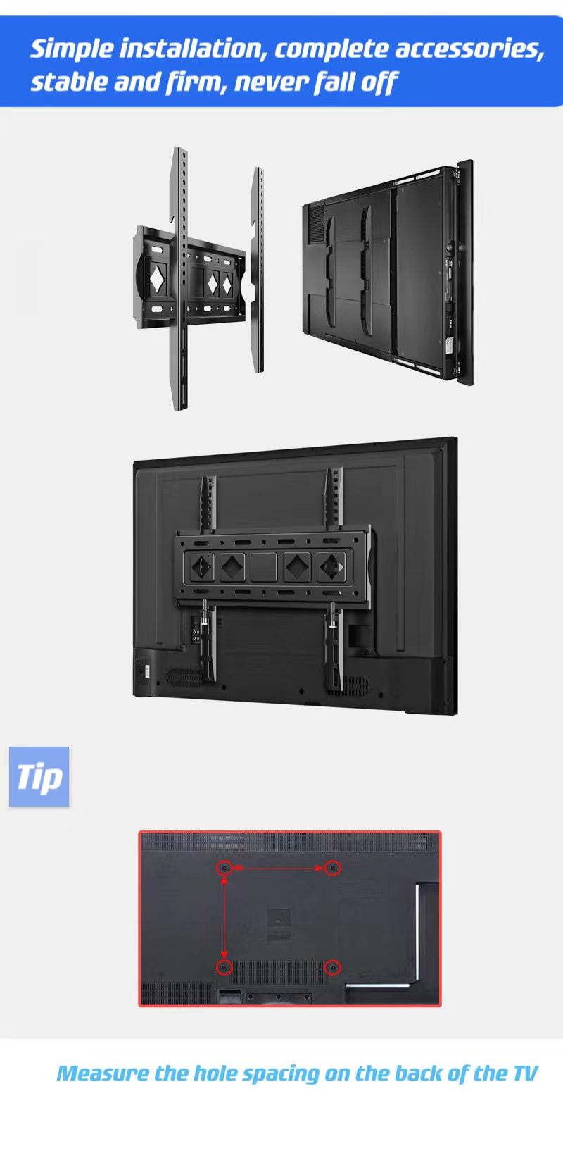 Ultra-thin embedded TV telescopic hanger-Superbox