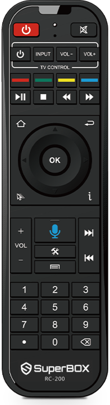 Original SuperBox series Remote Control (Voice)