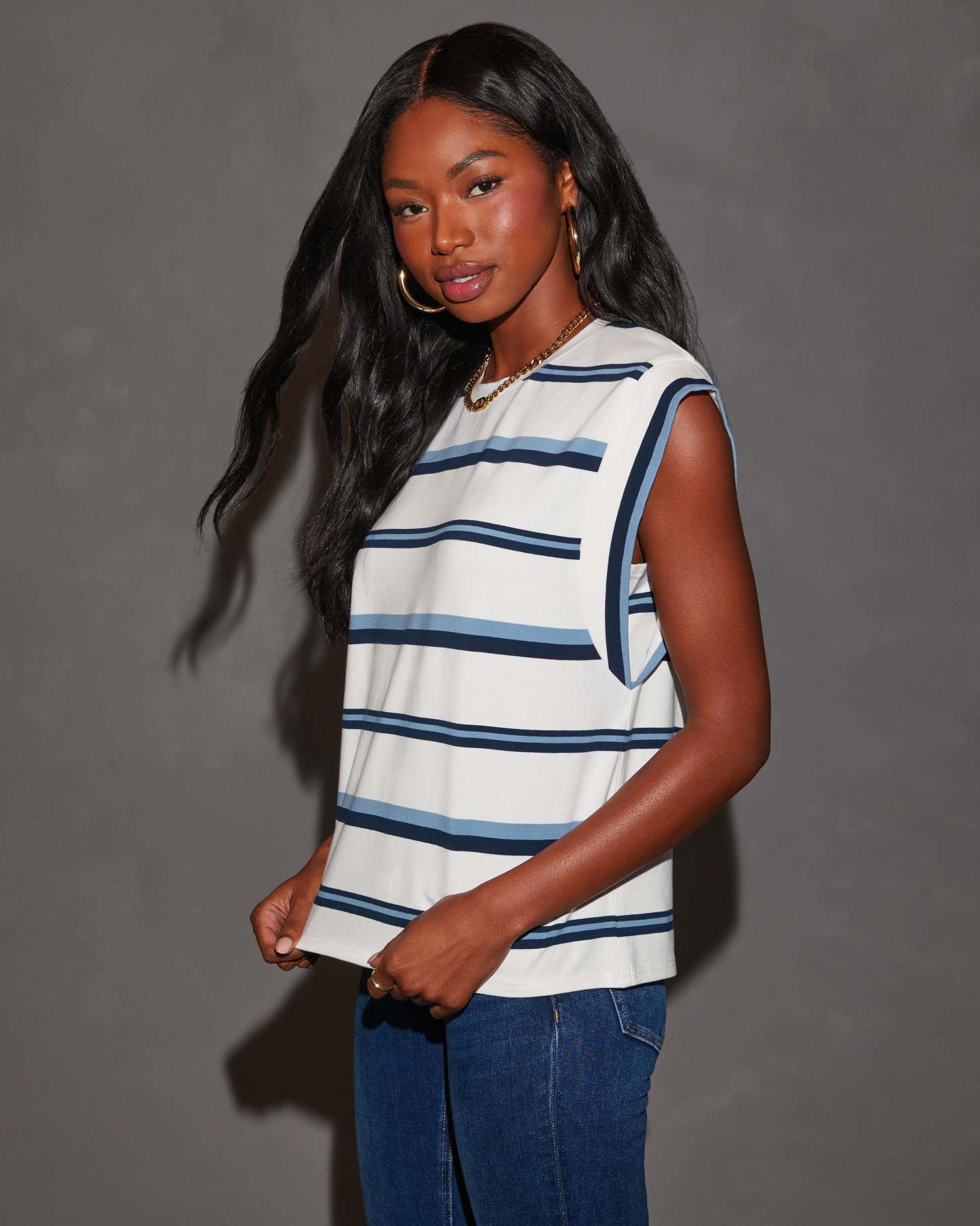 Thirst For Adventure Cotton Blend Tee-Matylis