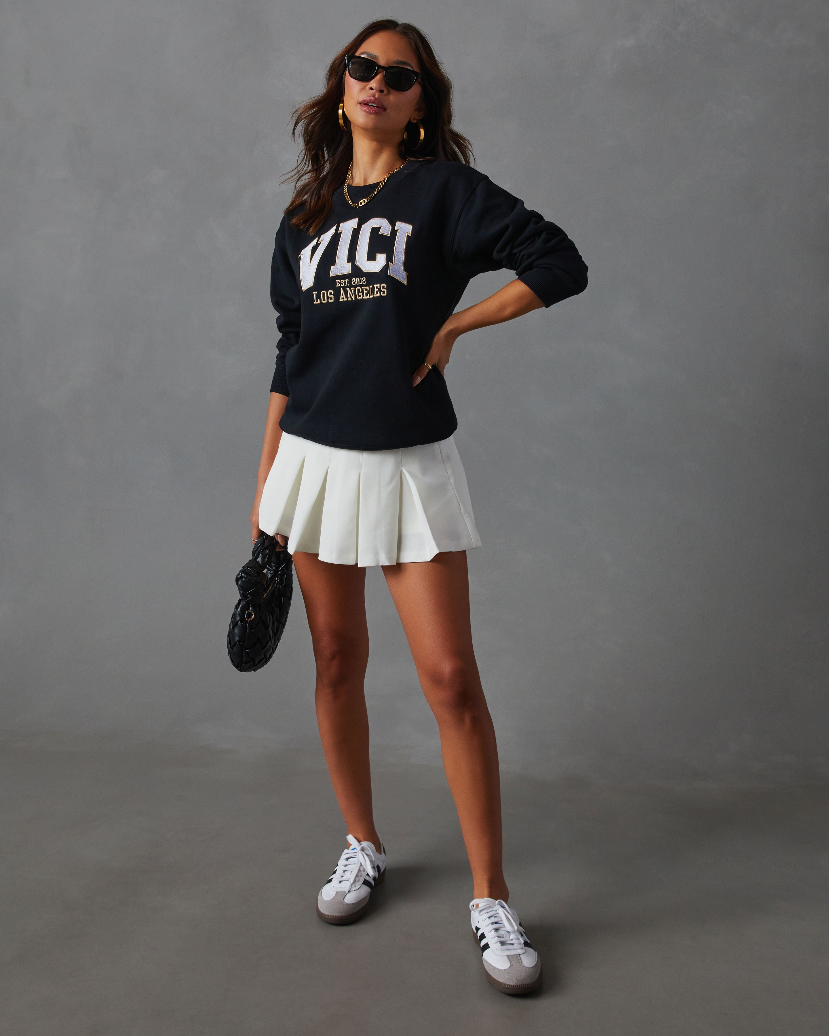 Matylis Logo Crew Neck Sweatshirt-Matylis