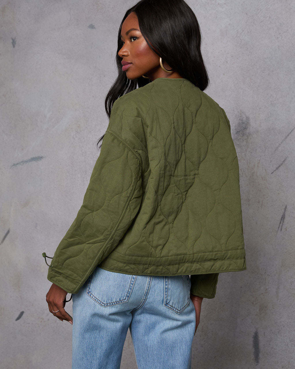Willow Breeze Quilted Jacket-Matylis