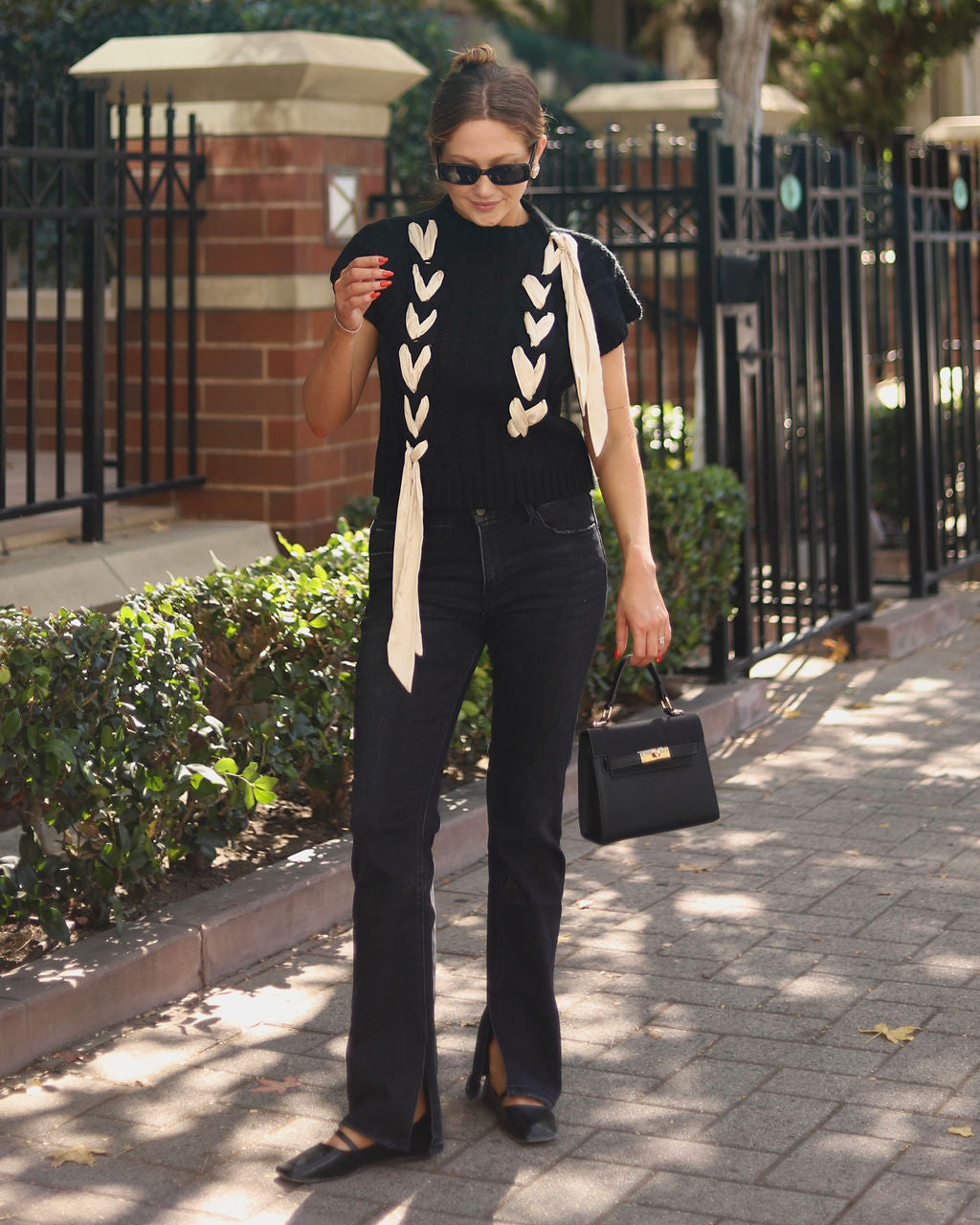 Arlah Ribbon Cable Knit Sweater- Matylis