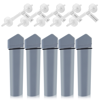 CPAP Slant-Head Filter Cartridges 4-Pack in Colorful Box - Air Filters for CPAP Machine