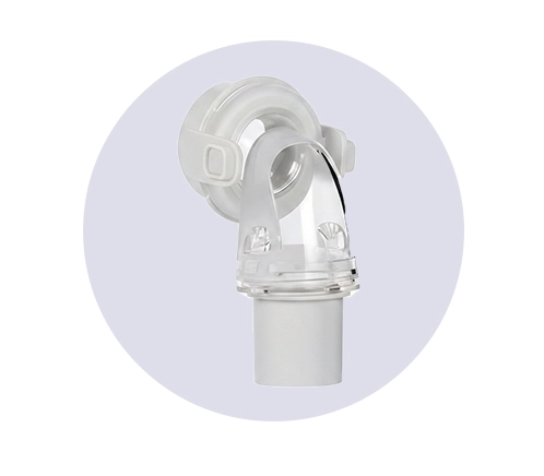 {"default":"ResMed F20 elbow connector, swivel tube adapter for connecting CPAP hose to mask frame"}
