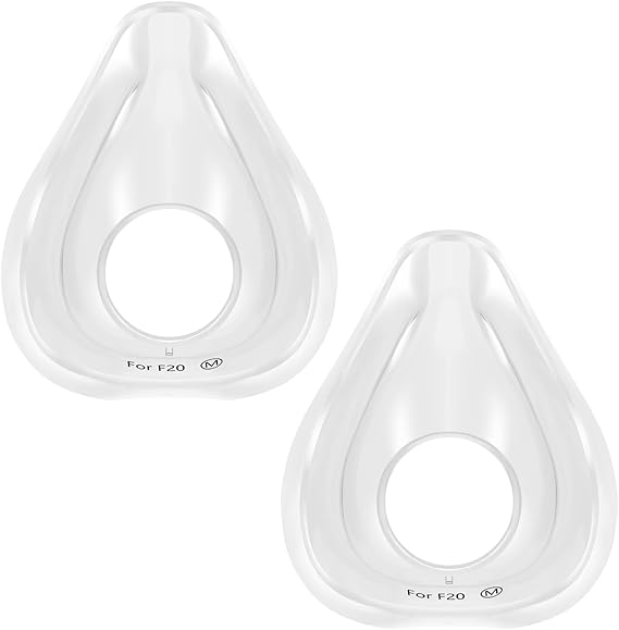 Full-Face Mask Cushion Replacement for AirFit F20 CPAP Users, WendyCare Supplied Medium Size (1)