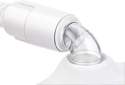 CPAP Elbow Connector in PE Bag - Plastic Tubing Fitting for CPAP Machine