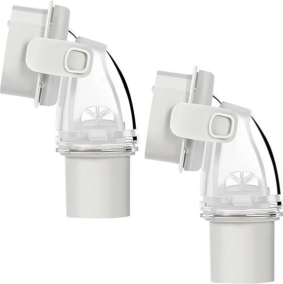 Swivel Elbow Connector Replacement for ResMed AirFit F20 F30 Series - Rotating CPAP Mask Fitting