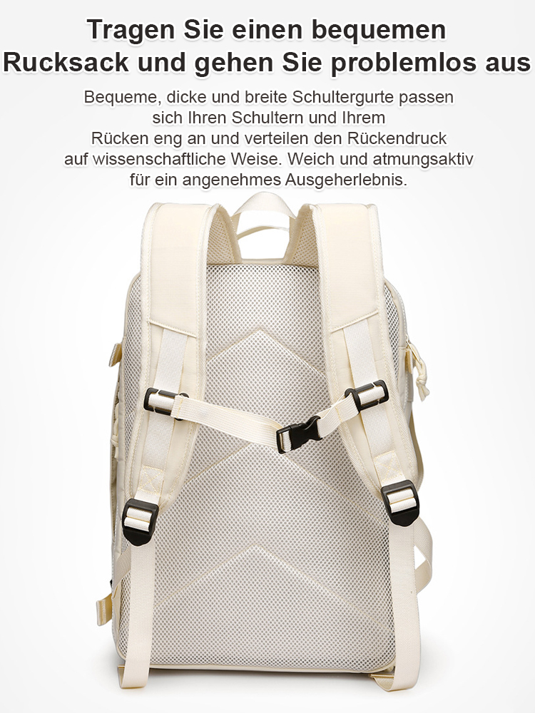 【Take the whole world】Box Typ große Kapazität Rucksack