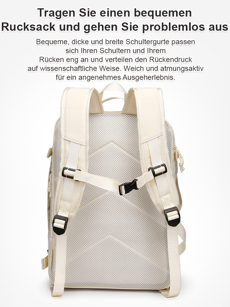 【Take the whole world】Box Typ große Kapazität Rucksack