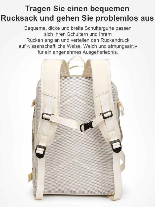 【Take the whole world】Box Typ große Kapazität Rucksack