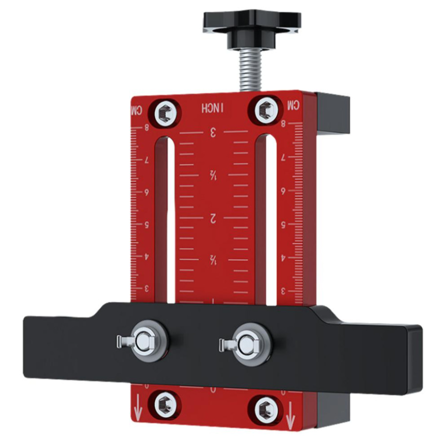 Präzisionsbohrwerkzeug SchranktürLocator aus Aluminiumlegierung Mess und Installationsbohrwerkzeug P