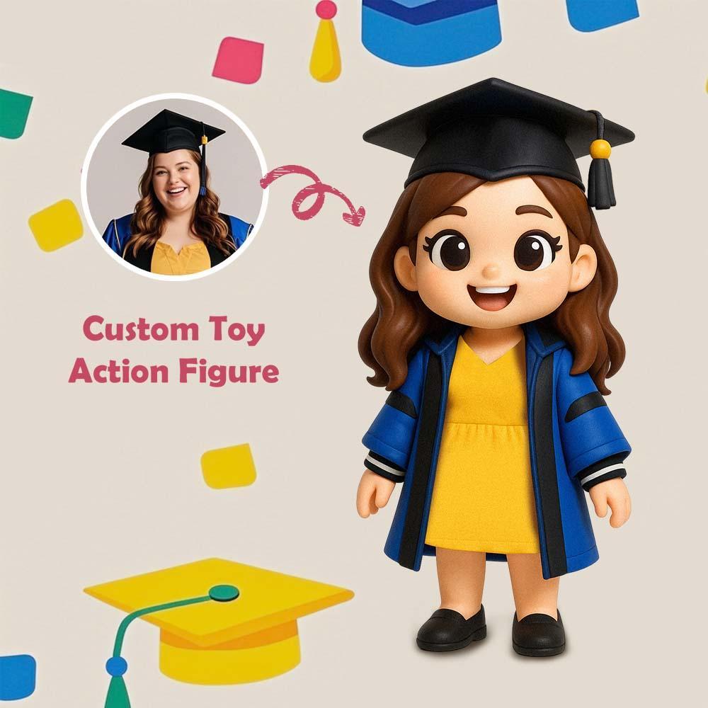 Personalized Graduation Gift 3D Printed Toy Create a One-of-a-Kind Surprise Gift for Her - 