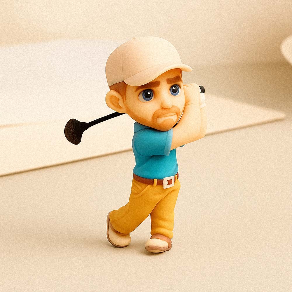 Custom 3D Action Figure From Your Photo Personalised Toy Figure  Custom Action Figure Gifts For Dad