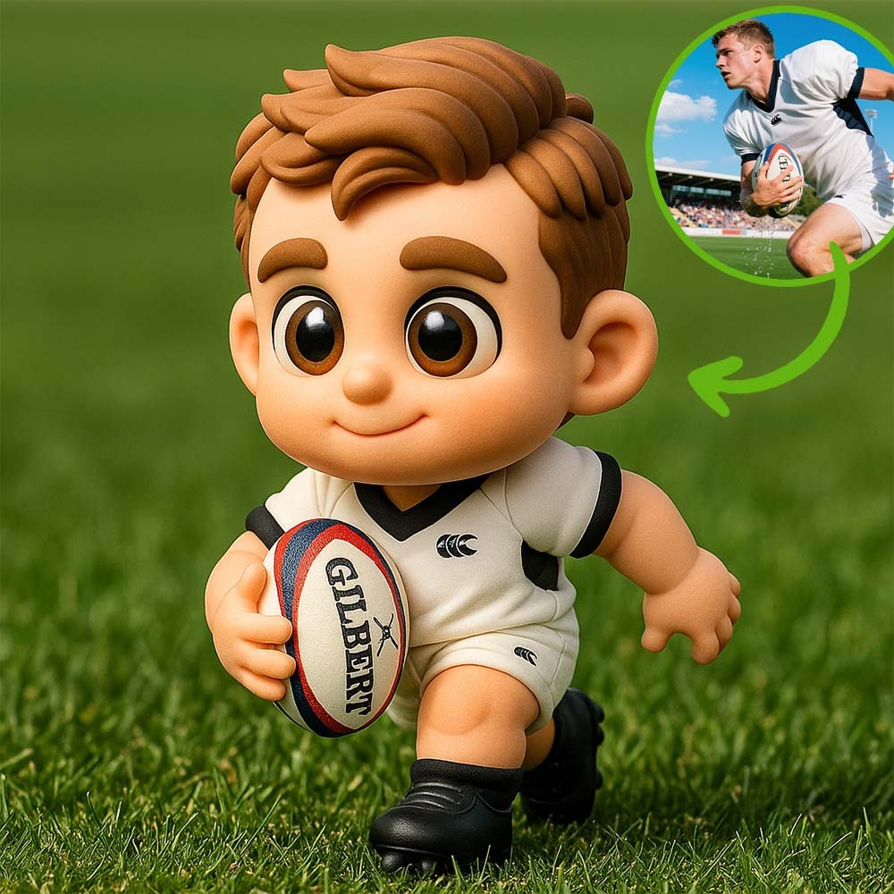 Custom 3D Figurine Photo to Sculpture Gift for  for NFL Fans Personalized Sports Present - 