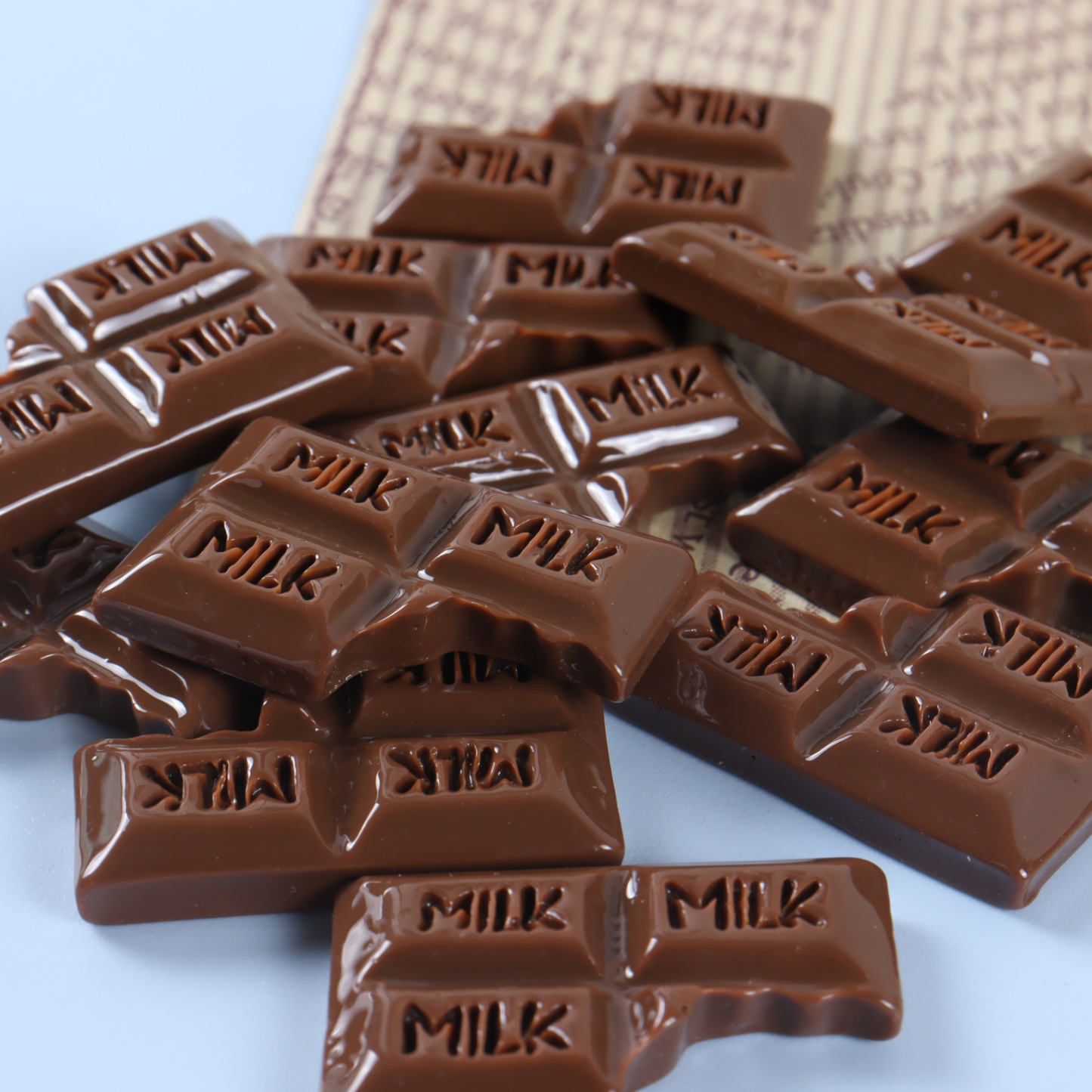 Mini Resin Chocolate Figurines Small Realistic Dessert Accessories for DIY Sweet House - 