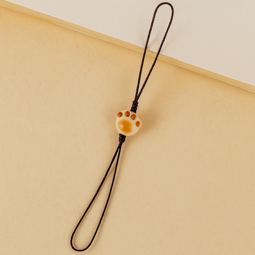 Cat's paw Pendant hanging cord for ornaments - 