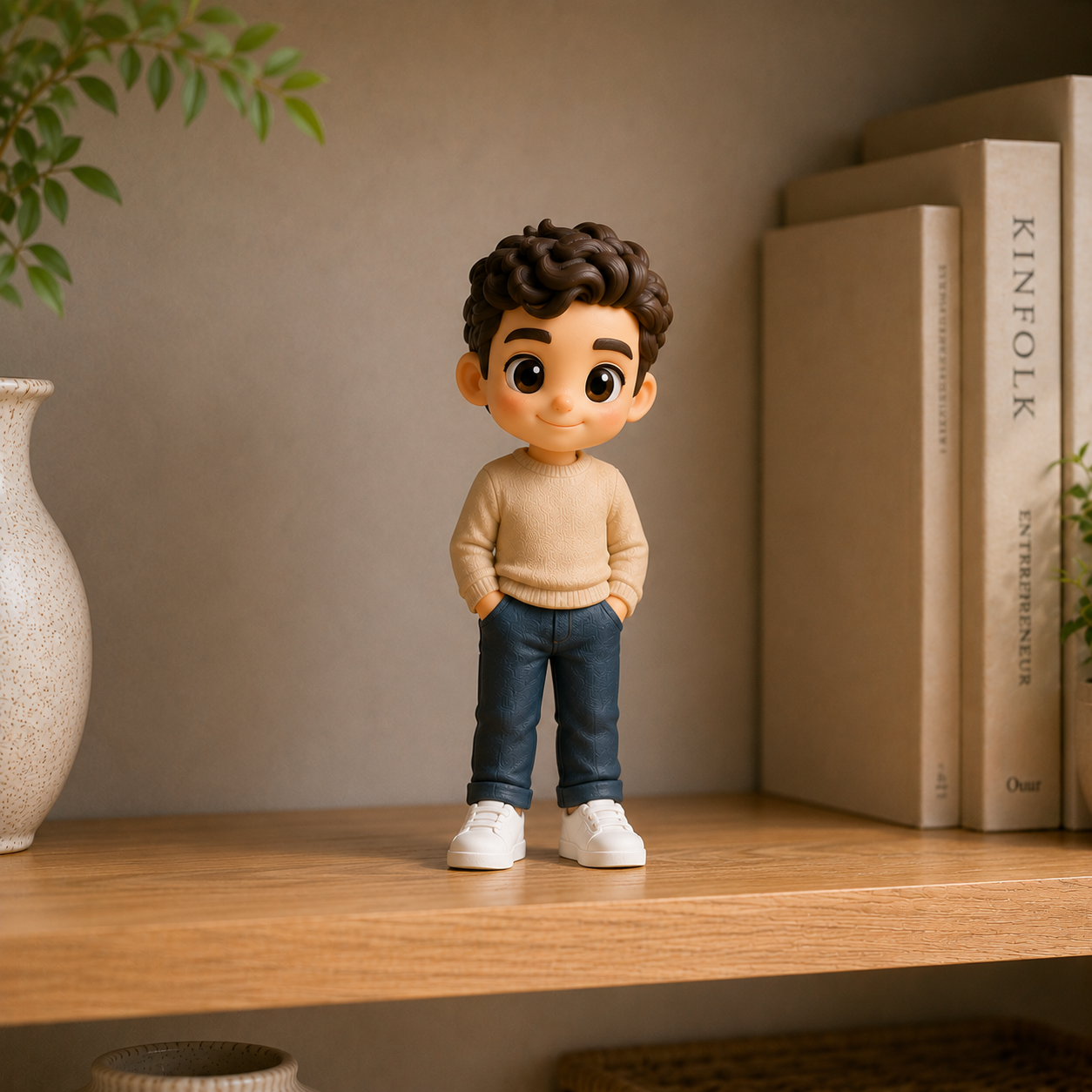 Custom 3D Figure from Photo Personalized Figurine for Shelves Desks & Home Decor Perfect Unique Gift - 