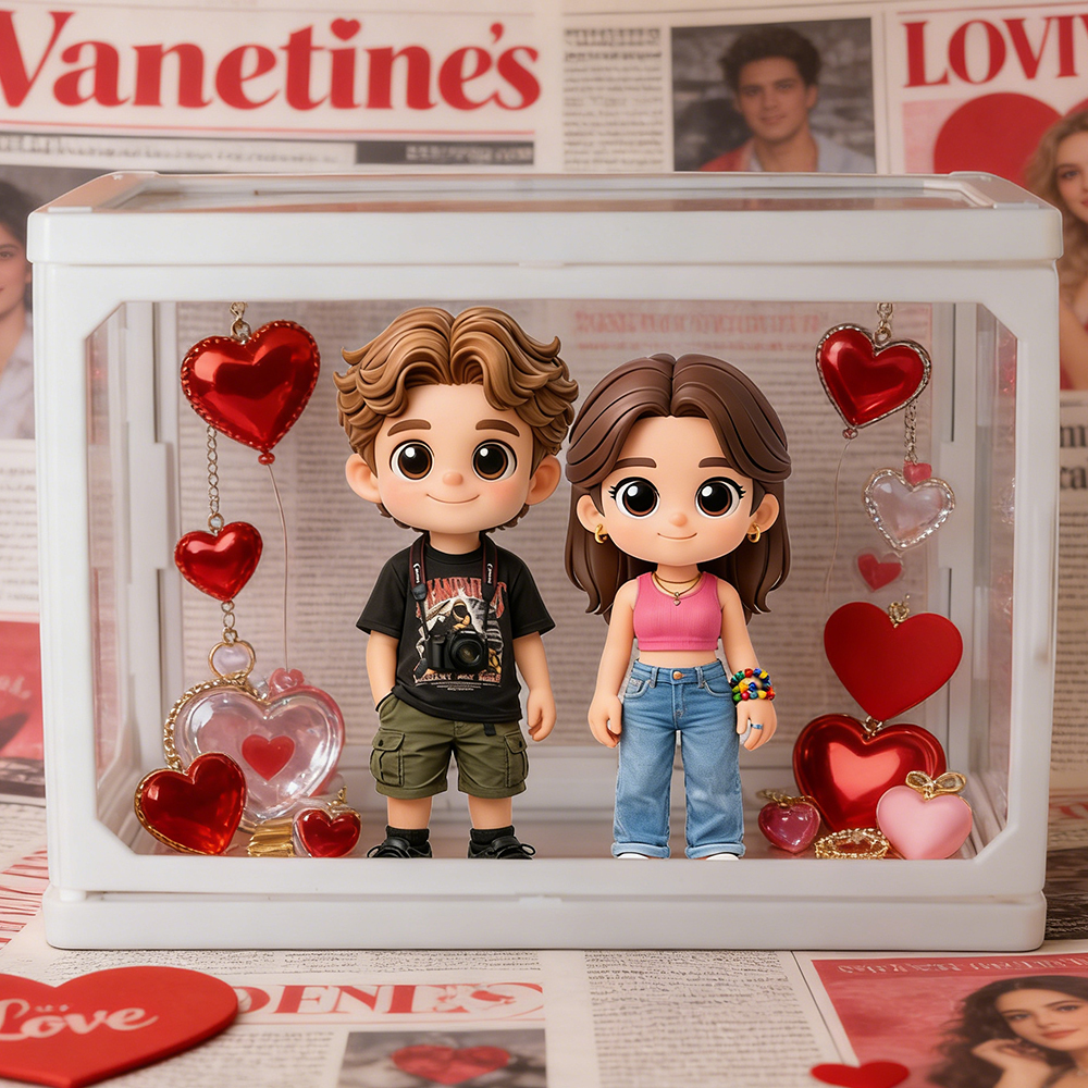 Celebrate Their Love with a 3D Figure Night Light from Photo Anniversary Gift - 