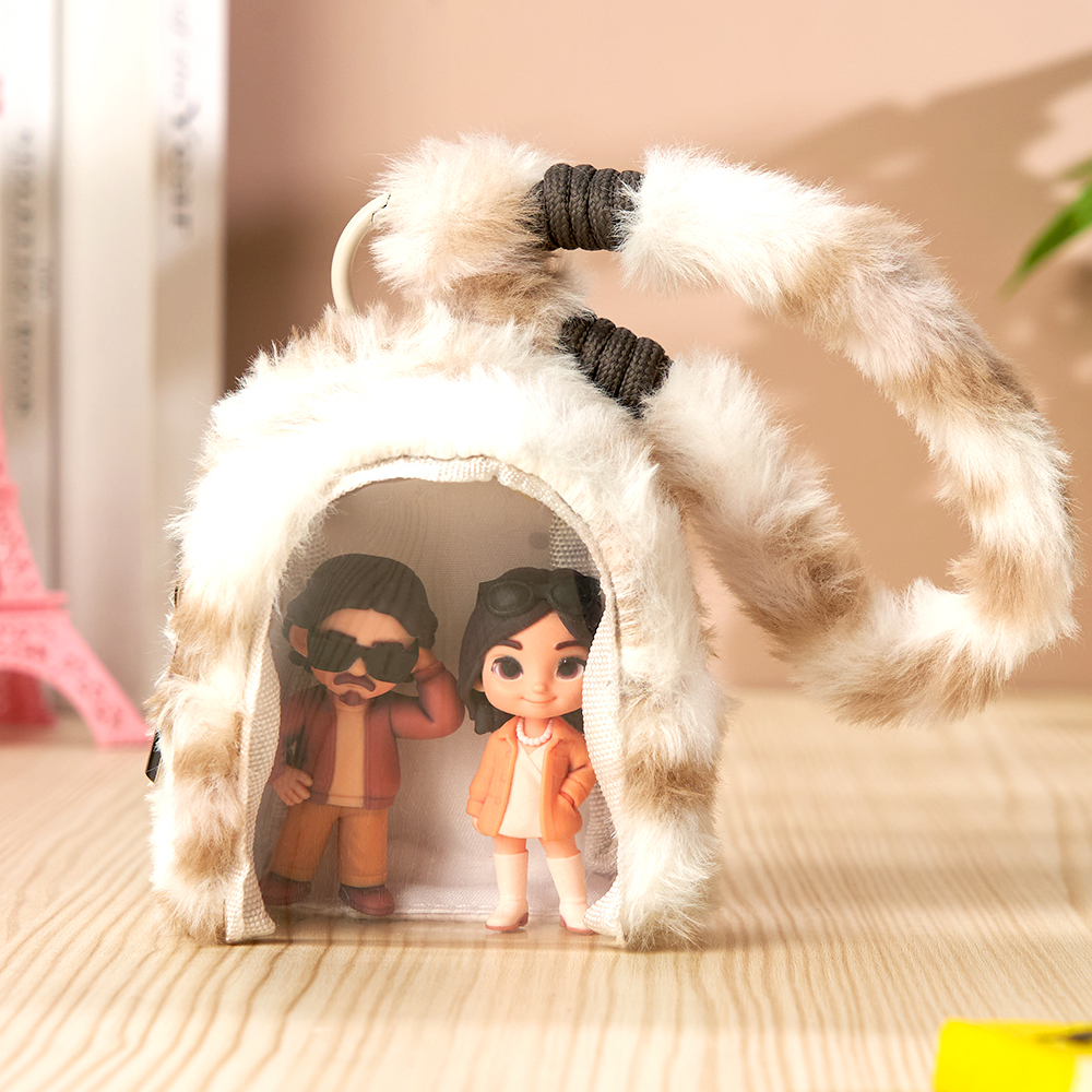 Custom 3D Action Figure From Your Photo Bag Charm Plush Leopard Personalized Toy Figure Custom Action Figure Gifts For Kids