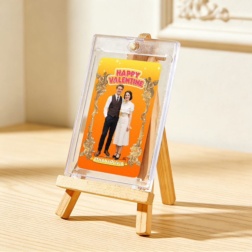 Custom Figurine Identity Card Personalised Character Profile Card for 3D Mini Figures