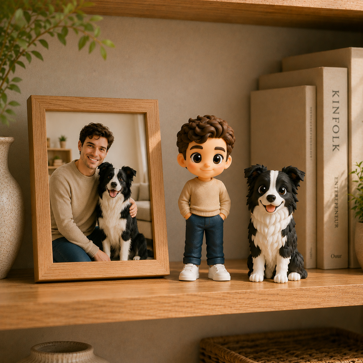 Custom 3D Figure from Photo Personalized Figurine for Shelves Desks & Home Decor Perfect Unique Gift - 