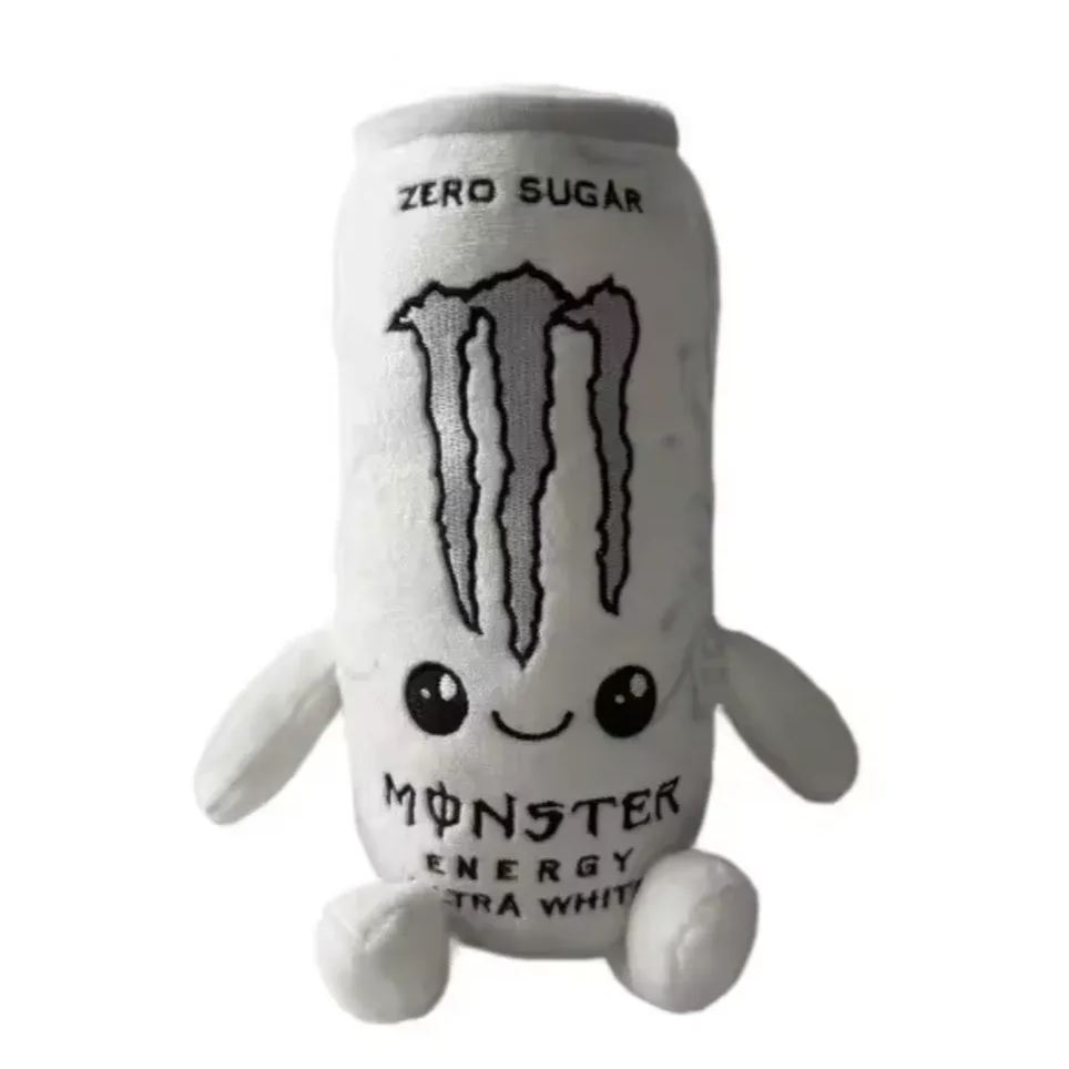 Energy Drink Can Shaped Plush Toy – Soft Soda Can Plushie Pillow, Cool Aesthetic Room Decor & Birthday Gift for Gamer Friends