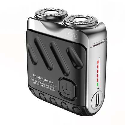 Rotary Dual-Ring Electric Shaver